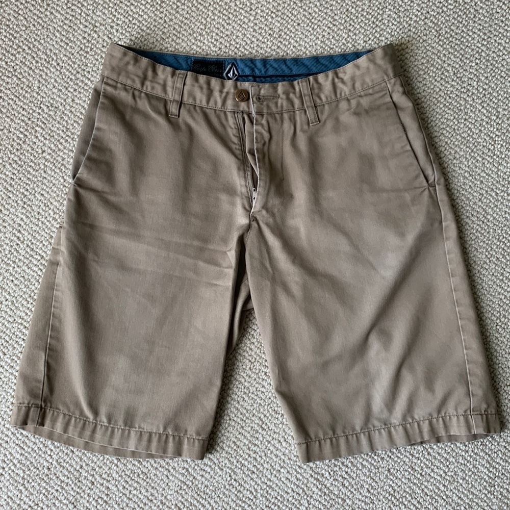 Tan Volcom Shorts 29